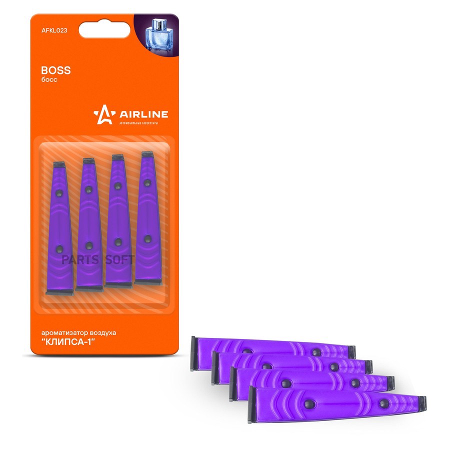 Ароматизатор на печку (Boss/Босс) "AIRLINE" Клипса-1 - AIRLINE None None